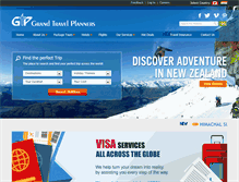 Tablet Screenshot of grandtravelplanners.com
